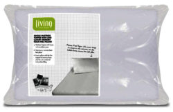 Living Memory Foam Mattress Topper and Pillow Set - Single